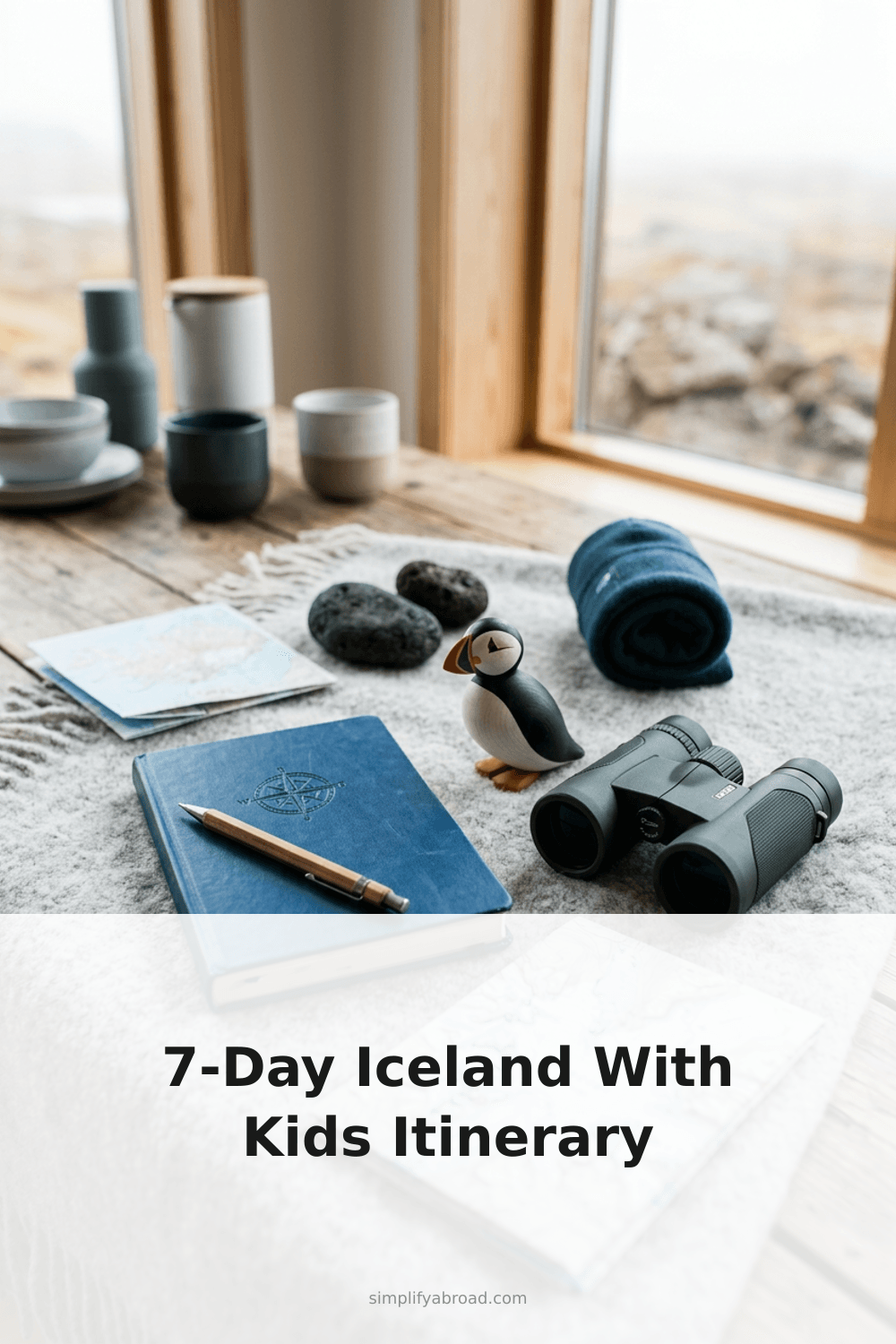 Pinterest infographic: Iceland with kids itinerary: 7 days of tours and off days - tips and insights about Ranking 7 Iceland tours with kids in 7 days